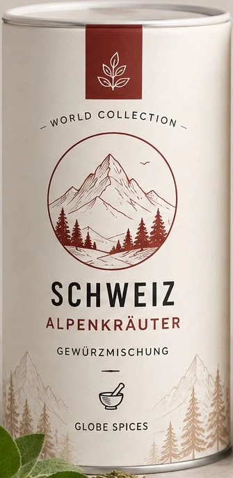 Schweiz — Alpenkräuter, Originalverpackung